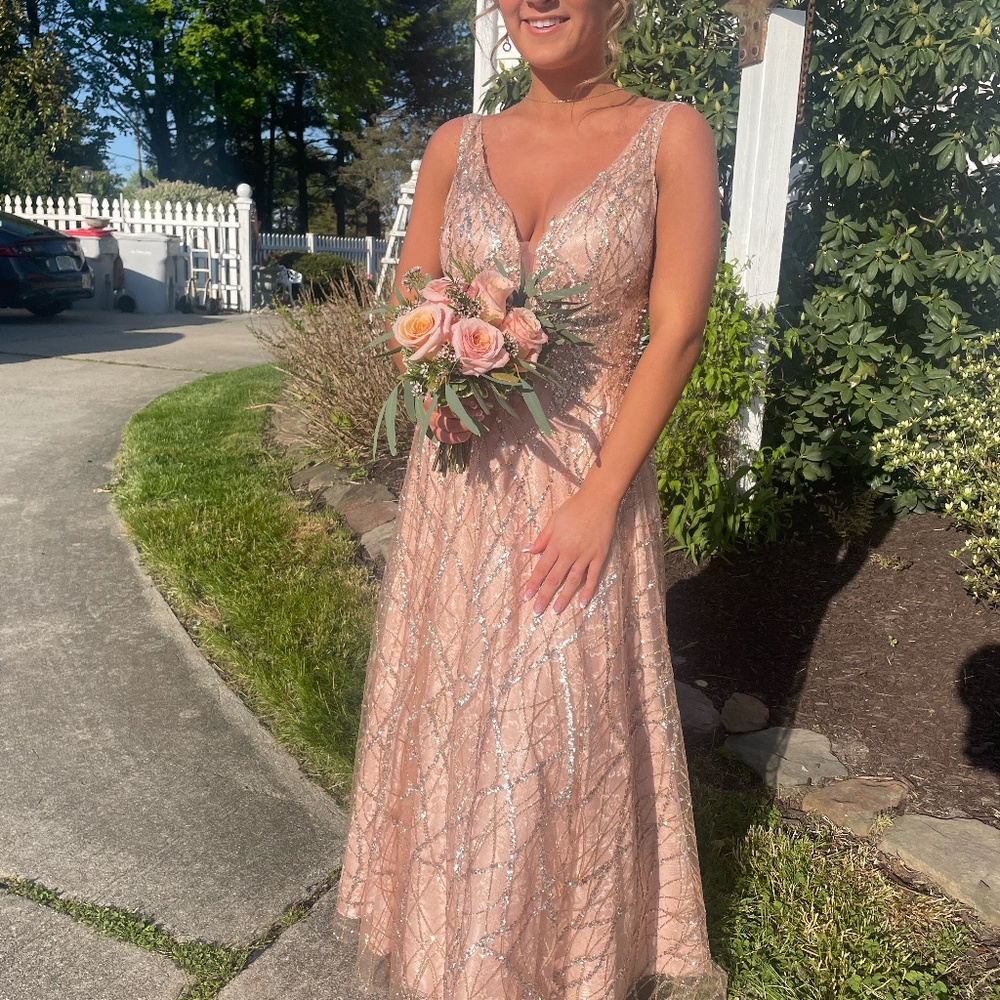 David's Bridal Prom Dress